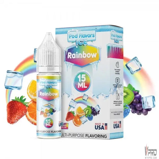 Rainbow Ice - Pod Flavors 15mL - MyVpro
