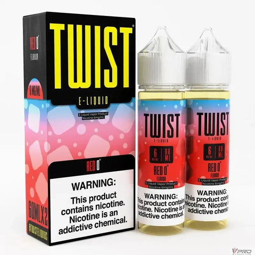 Red 0° - Twist E-liquid 120mL Twist E-Liquids