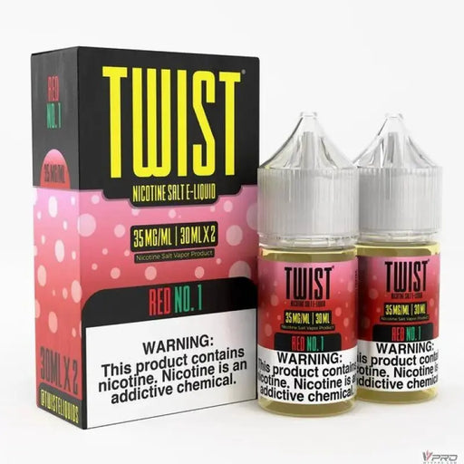 Red No. 1 - Twist Salt E-liquid 60mL Twist E-Liquids