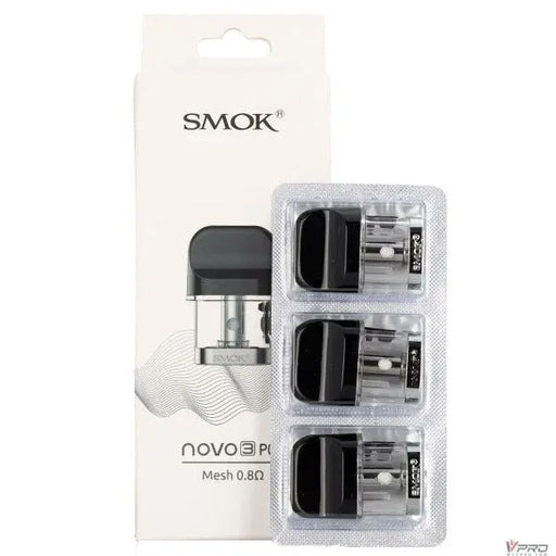 SMOK Novo 3 1.7ML Refillable Replacement Pod - Pack Of 3 Smoktech