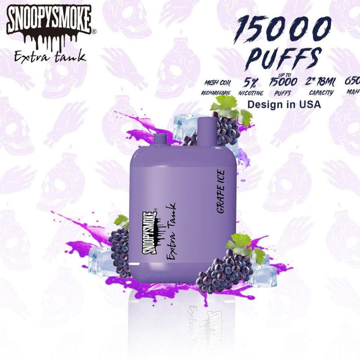 Snoopy Smoke Extra Tank 15000 Puffs Disposable BOGO