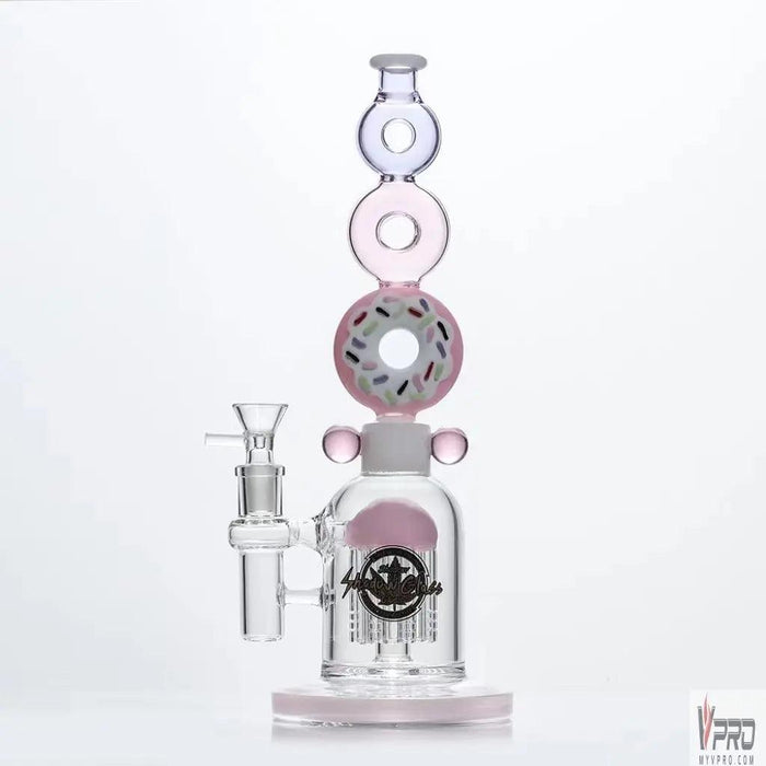 Shadow Glass Water Pipe Donut Design - MyVpro