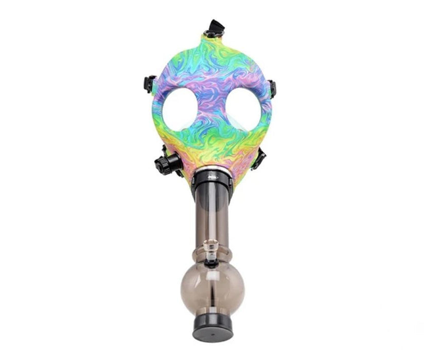 Honey Puff Silicone Gas Mask with Acrylic Pipe - Fun Halloween Gift Set