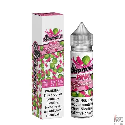 Slammin Pink Watermelon 60ml Vape Juice - MyVpro