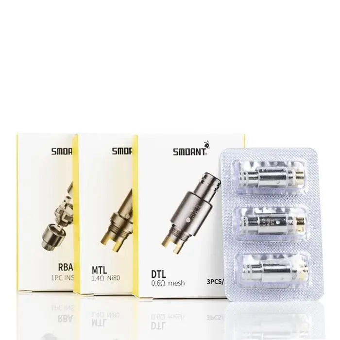 Smoant Pasito Replacement Coils & RBA Deck - My Vpro