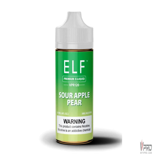 Sour Apple Pear - ELF VPR120 Premium Nic 120mL ELF VPR
