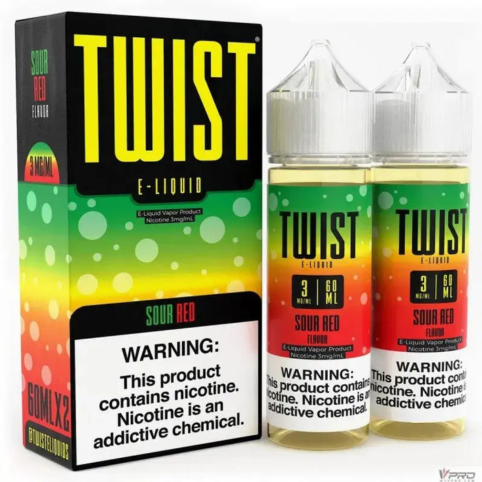 Sour Red - Twist E-liquid 120mL Twist E-Liquids