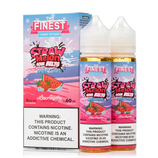 Straw Melon Sour On Ice - The Finest Sweet & Sour 120mL - MyVpro