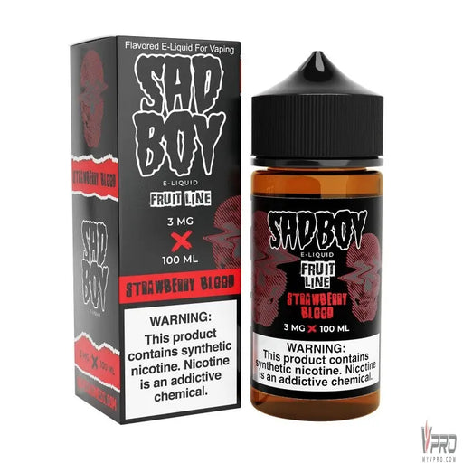 Strawberry Blood - SadBoy Synthetic 100mL Sad Boy E-Liquids