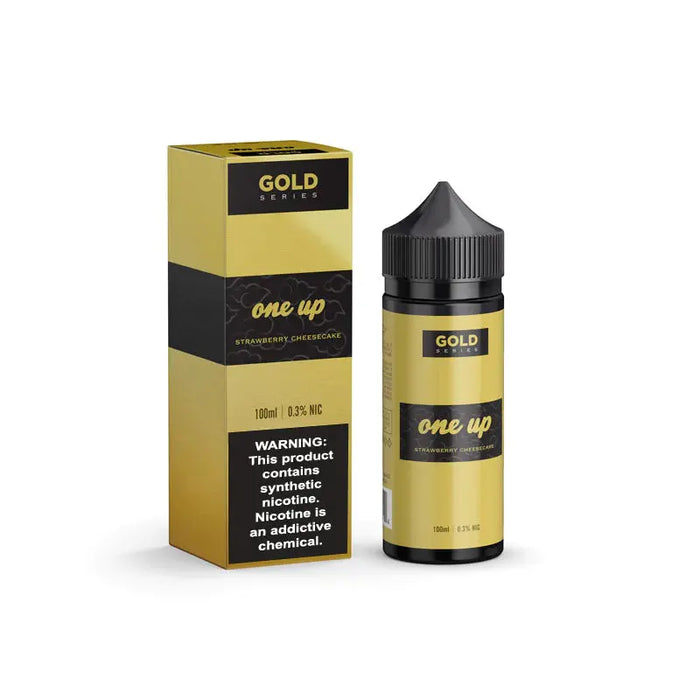 Strawberry Cheesecake - Gold Series - One Up Vapor 100mL One Up Vapor