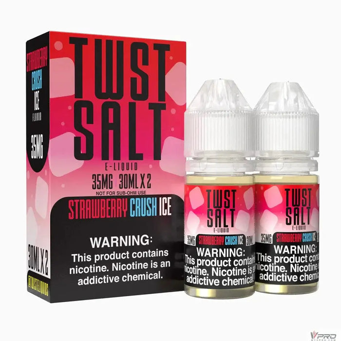 Strawberry Crush Ice - Twist Salt E-liquid 60mL Twist E-Liquids