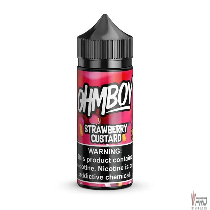 Strawberry Custard - OhmBoy E-Liquid - 100mL - MyVpro