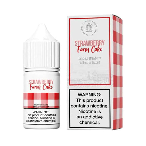 Strawberry Farm Cake - Fresh Farms Salt 30mL Fresh Farms