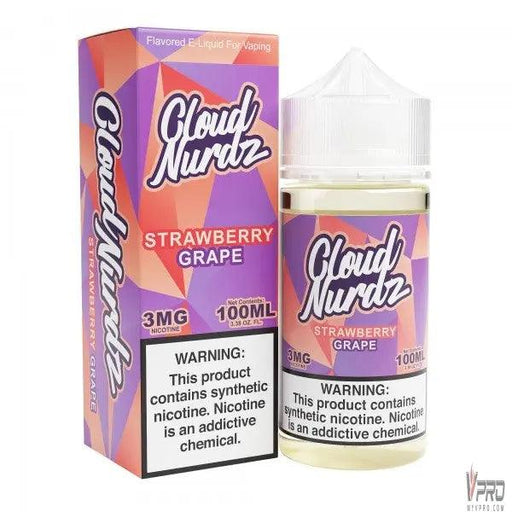 Strawberry Grape - Cloud Nurdz Synthetic 100mL Cloud Nurdz E-Liquid