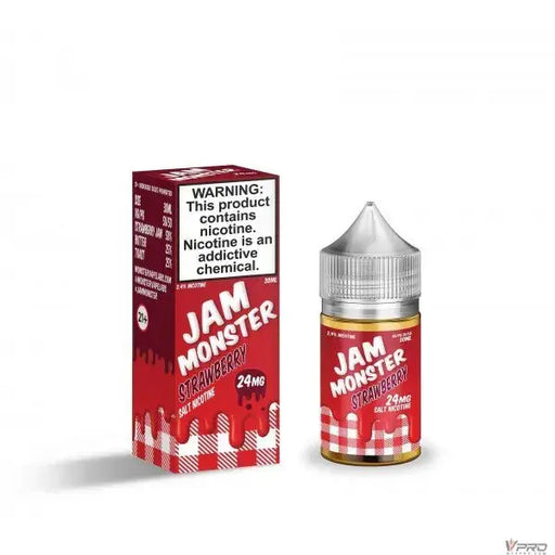 Strawberry - Jam Monster Salt 30mL Monster Vape Labs