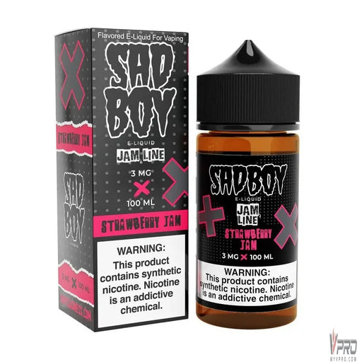 Strawberry Jam - SadBoy Synthetic- 100mL Sad Boy E-Liquids