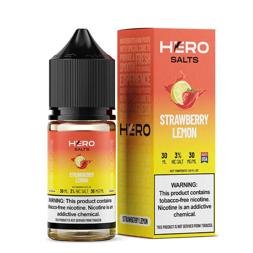 Strawberry Lemon - Hero Salts Syn Nic 30mL Hero Vape Juice