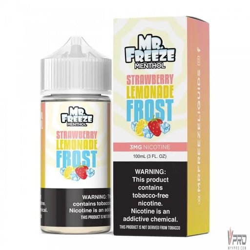 Strawberry Lemonade Frost - Mr. Freeze Menthol 100mL Mr. Freeze E-liquids