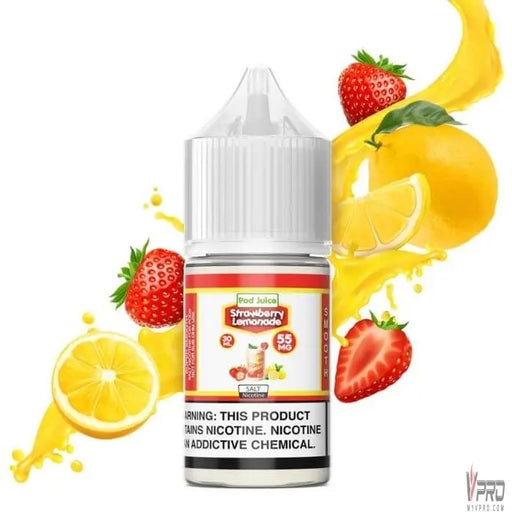 Strawberry Lemonade - POD Juice Synthetic Salt 30mL Pod Juice