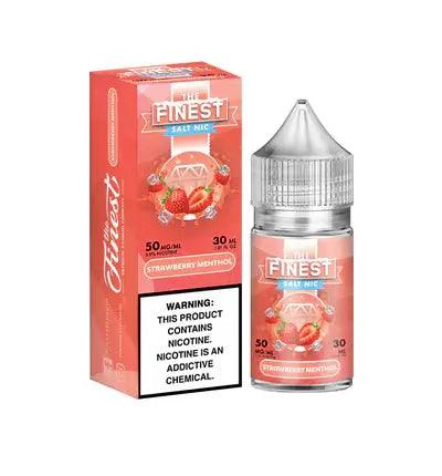 Strawberry Menthol - The Finest Salt nic Series 30mL The Finest E-liquid