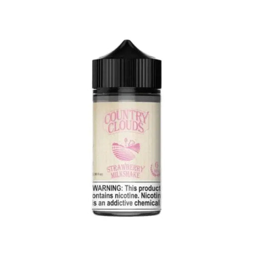 Strawberry Milkshake - Country Clouds 100mL Country Clouds E-Juice