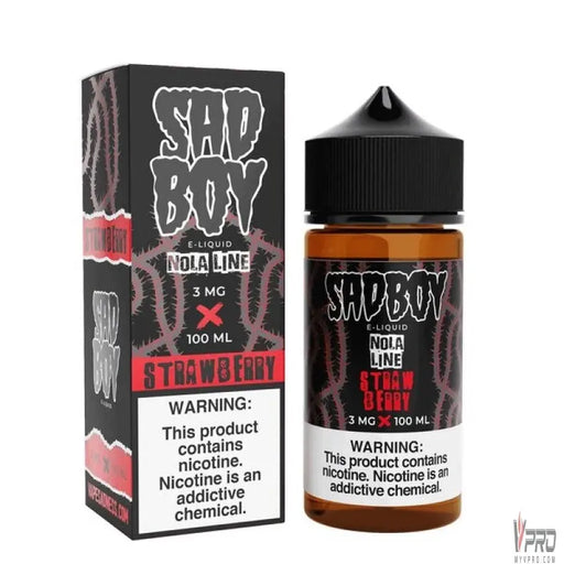 Strawberry - SadBoy Synthetic 100mL Sad Boy E-Liquids