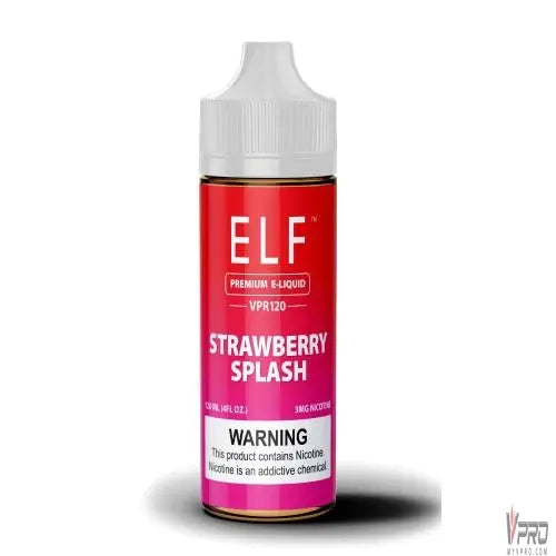 Strawberry Splash - ELF VPR120 Premium Nic 120mL ELF VPR