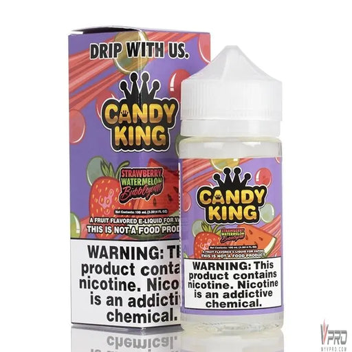 Strawberry Watermelon Bubble Gum - Candy King 100mL Candy King