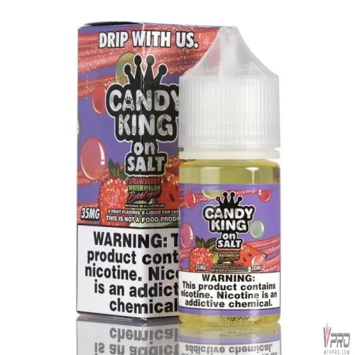 Strawberry Watermelon Bubble Gum - Candy King On Salt Syn 30mL Candy King