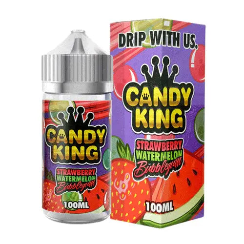Strawberry Watermelon Bubble Gum - Candy King Syn 100mL Candy King