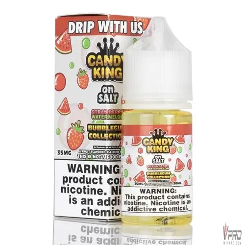 Strawberry Watermelon - Candy King On Salt Bubblegum Collection 30mL Candy King