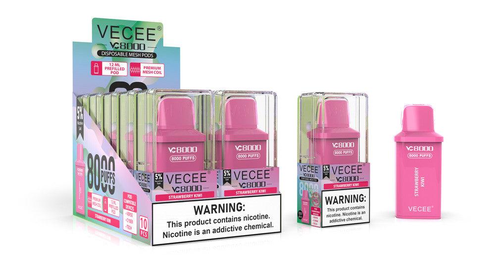 VECEE By Yocan 8000 Puffs Disposable Pod