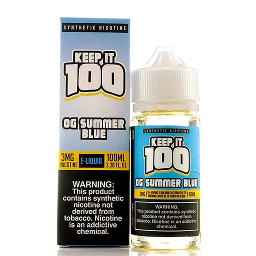 Summer Blue - Keep It 100 Synthetic 100mL Keep It 100