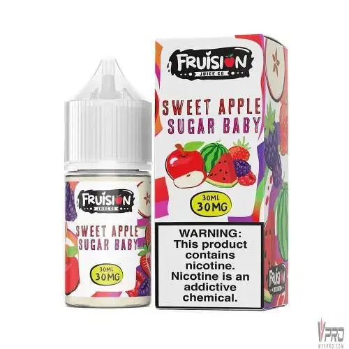 Sweet Apple Sugar Baby - Fruision Juice Co Nic Salt 30mL Fruision