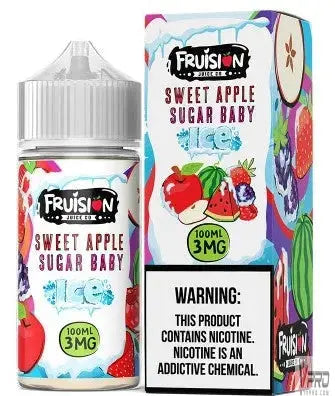 Sweet Apple Sugar Baby Ice - Fruision Juice Co E-Liquid 100mL Fruision