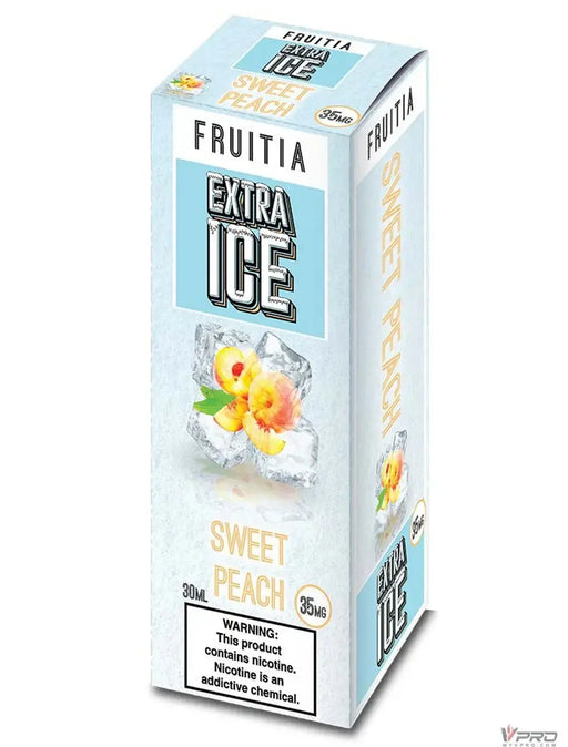 Sweet Peach - Fruitia Extra Ice Salt 30mL Fresh Farms