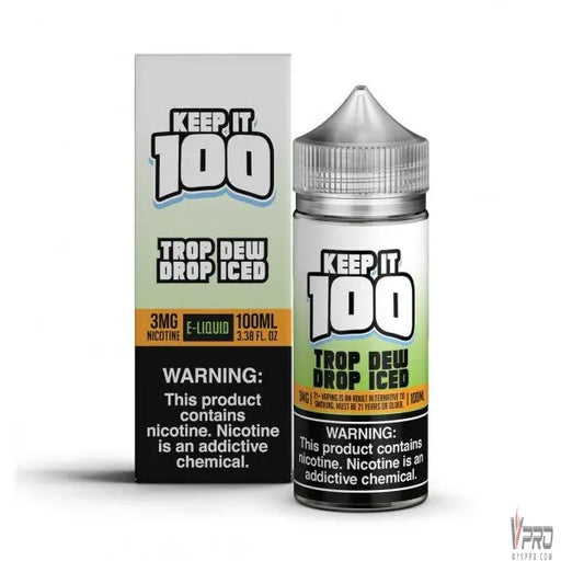 Trop Drew Drop Iced - Keep It 100 Synthetic 100mL Keep It 100