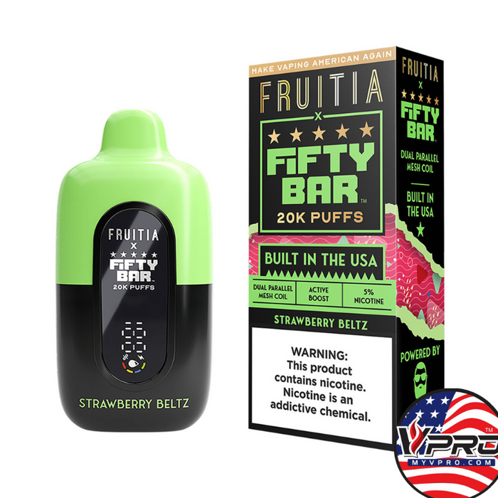 Fruitia x Fifty Bar 20K Disposable