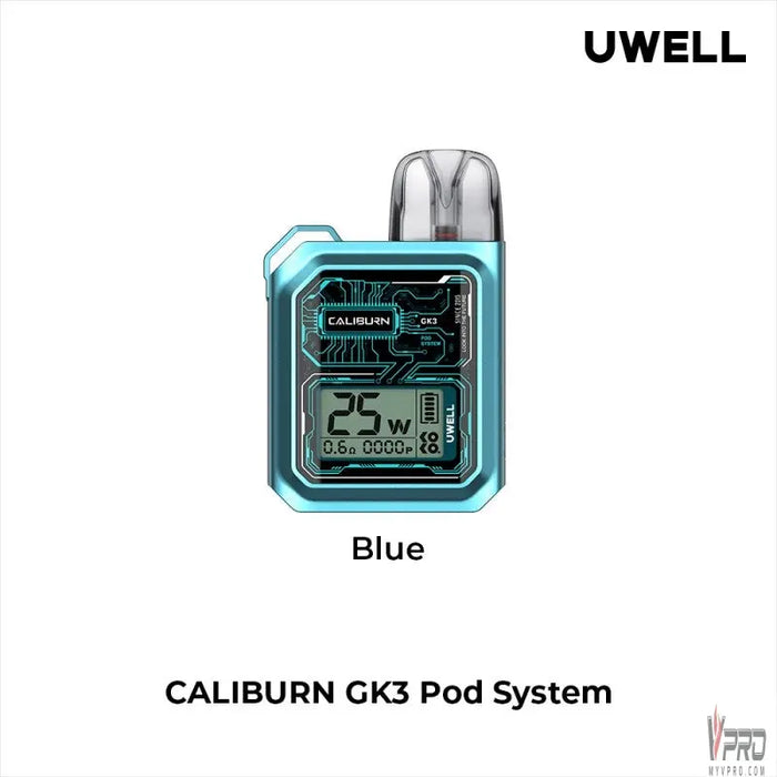 Uwell Caliburn GK3 25W Pod System Uwell