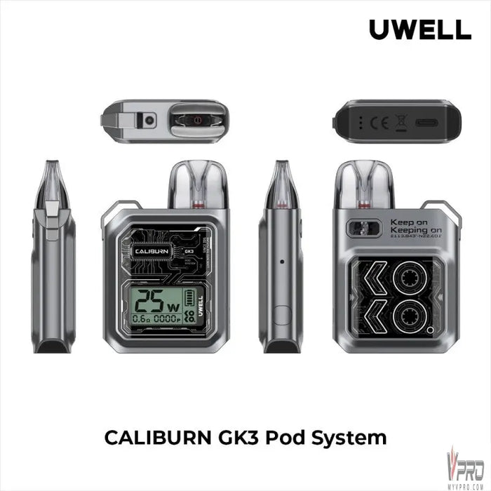 Uwell Caliburn GK3 25W Pod System Uwell