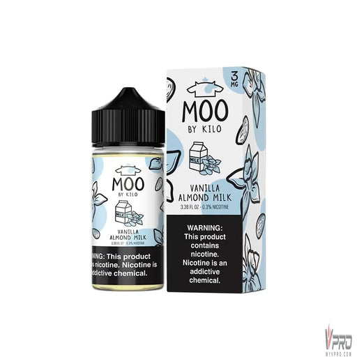 Vanilla Almond Milk -  Moo E-liquid 100mL Kilo E-Liquids