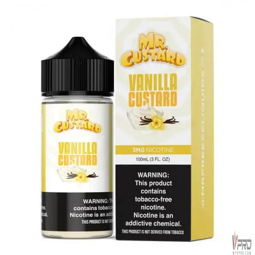 Vanilla Custard - Mr. Custard Synthetic 100mL Mr. Custard