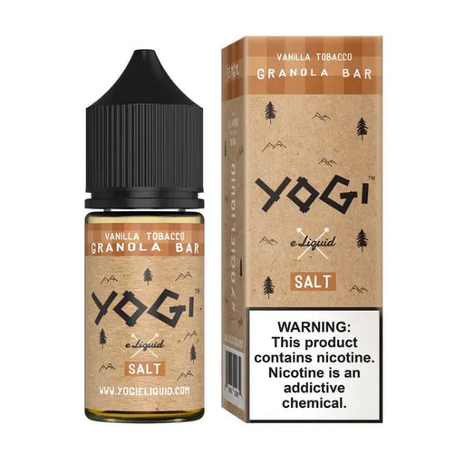 Vanilla Tobacco Granola Bar - Yogi Salt 30mL Yogi