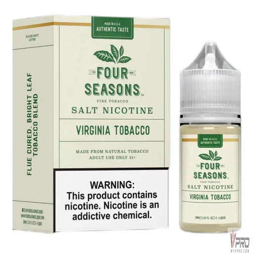 Virginia Tobacco SALT - Four Seasons 30mL Four Seasons