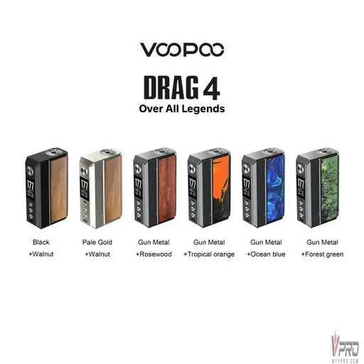 VooPoo Drag 4 177W Box Mod VooPoo Tech
