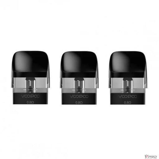 VooPoo Vinci Series V2 2ML Refillable Replacement Cartridge Pods - Pack of 3 VooPoo Tech