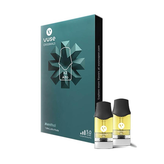 Vuse Alto Menthol Disposable Pods - 2pk