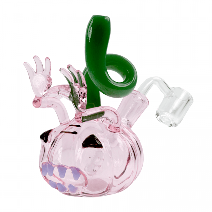 5'' Colored Pumpkin Mini Glass Water Pipe