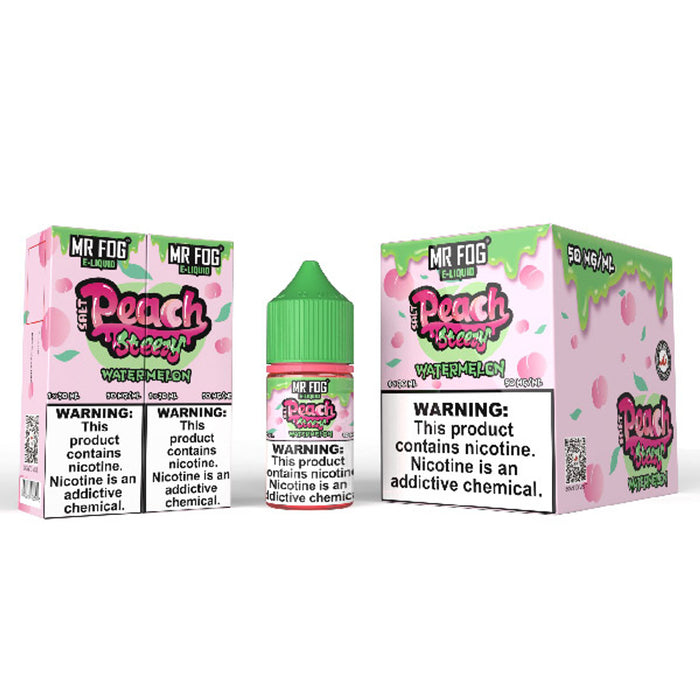 Peach (Watermelon) - Mr Fog Steezy Salt 30mL