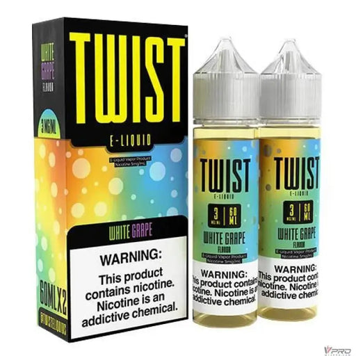 White Grape - Twist E-liquid 120mL Twist E-Liquids